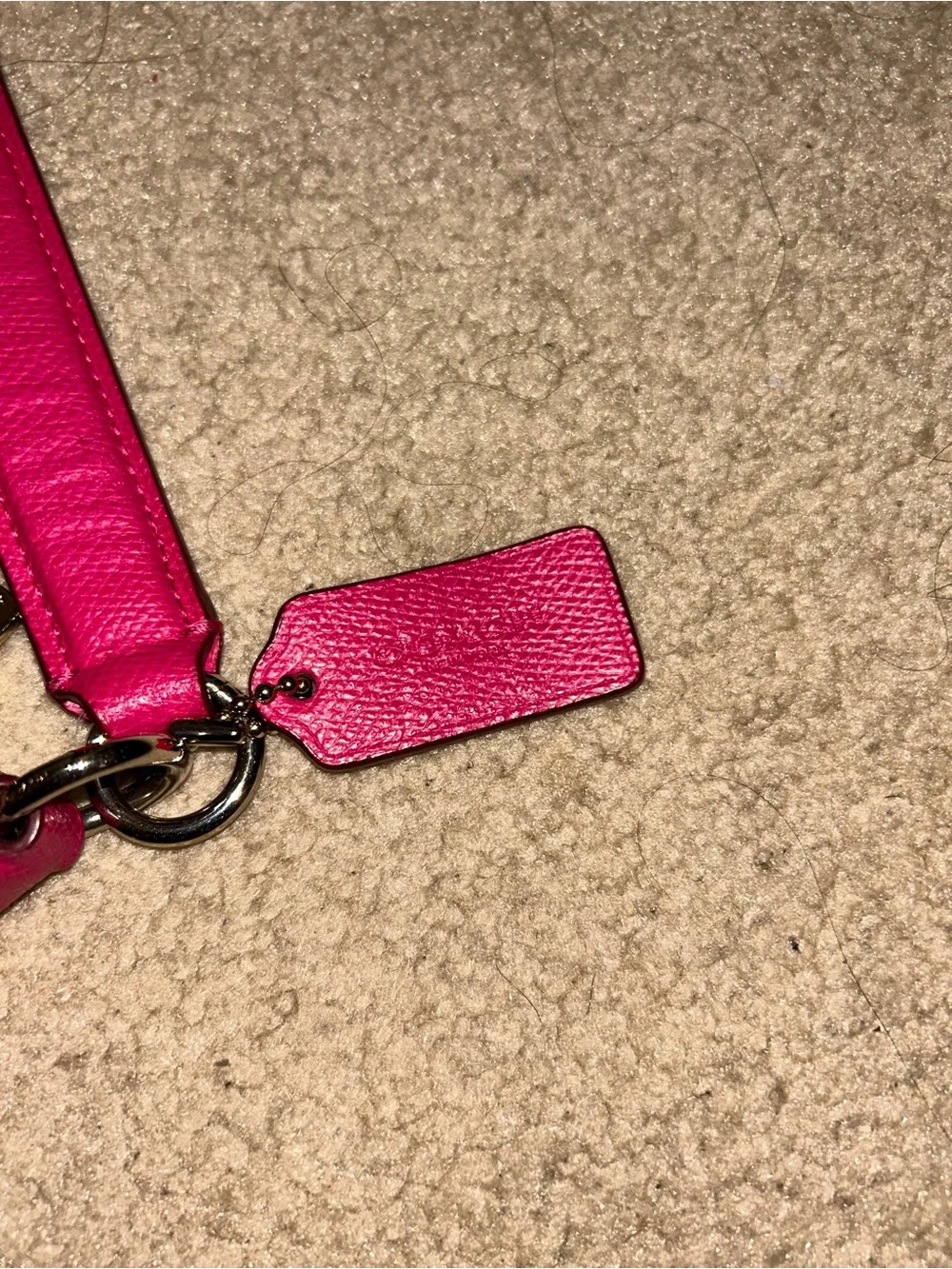 COACH CELESTE EAST-WEST HOBO SIGNATURE KHAKI PINK top handle bag